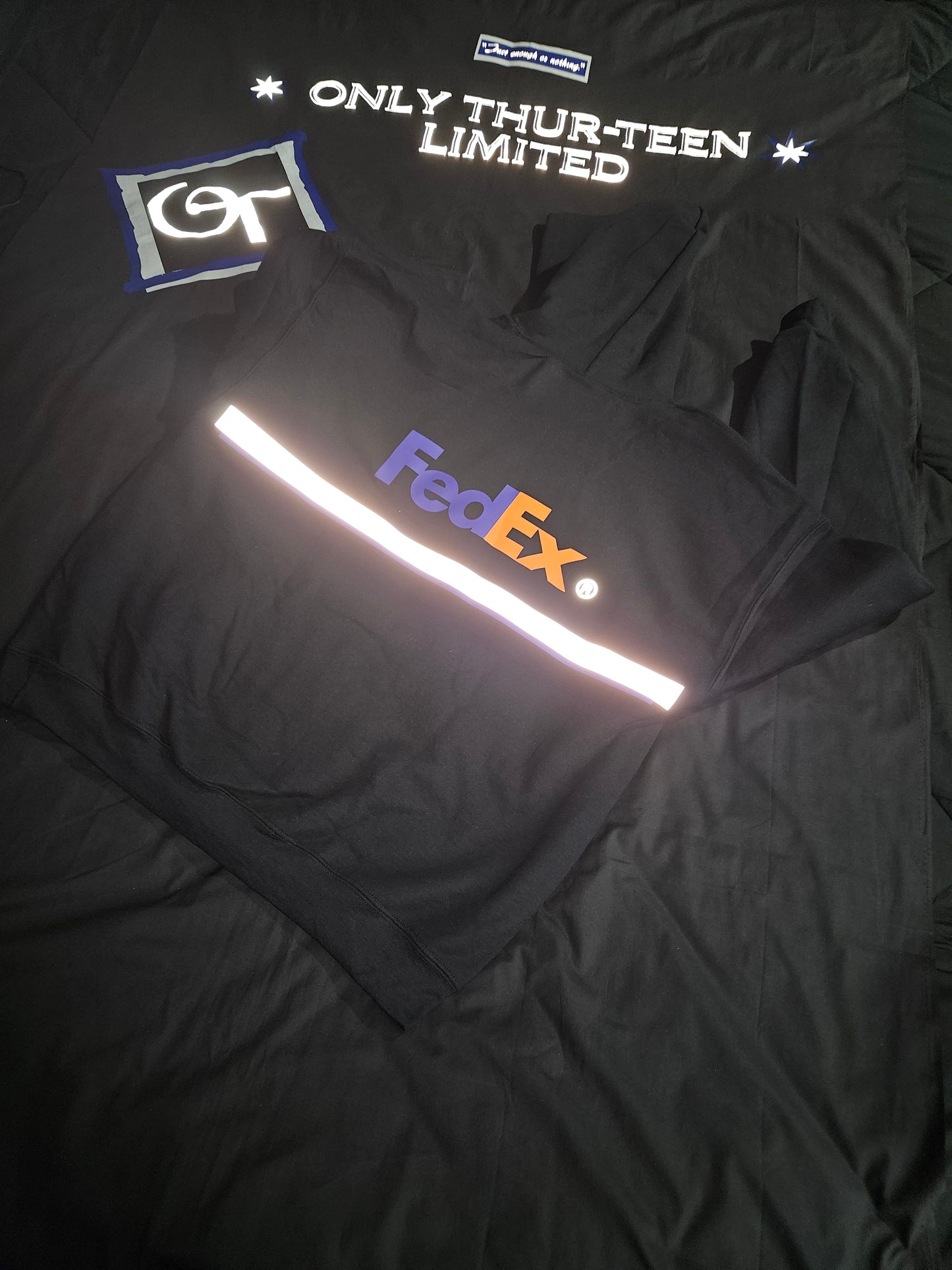 Courier Reflective Pullover Hoodie