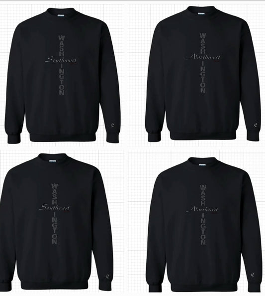 Represent your section of the city. With this Washington D.C Sweatshirt.