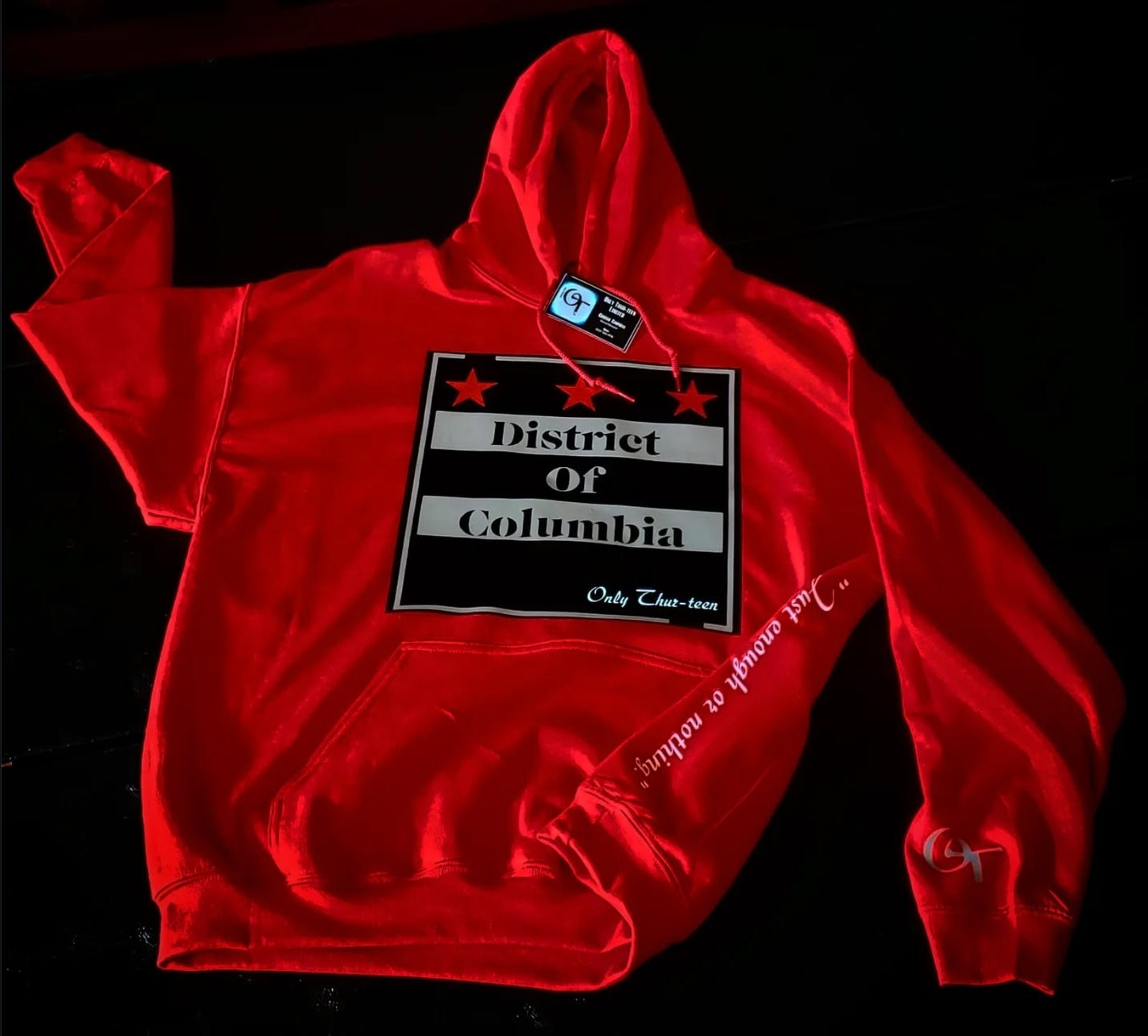 District of Columbia Reflective Pullover Hoodie